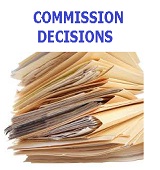 Commission Decisions